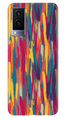 Modern Art Mobile Back Case for Vivo V21e 5G (Design - 242)