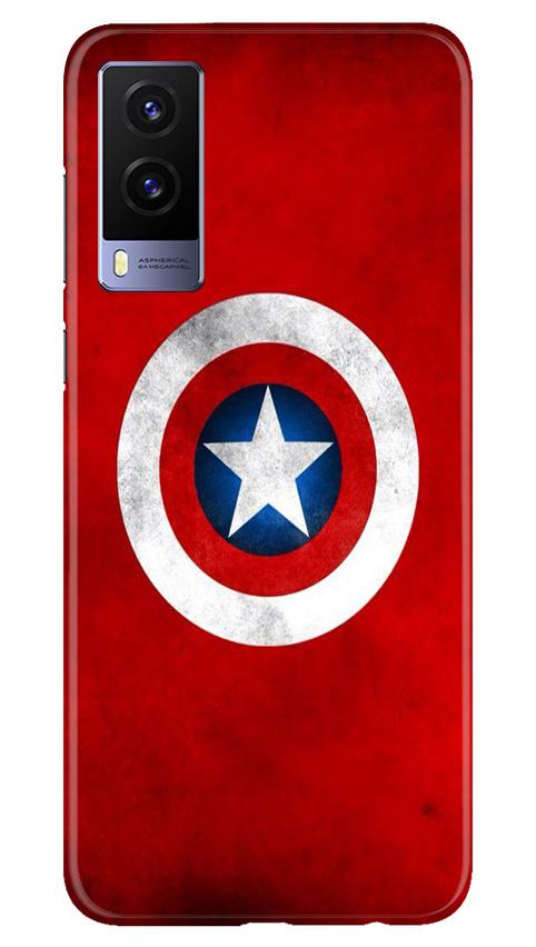 Captain America Case for Vivo V21e 5G (Design No. 249)