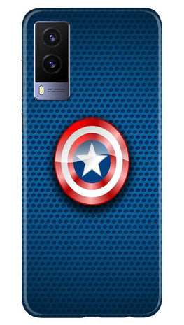 Captain America Shield Case for Vivo V21e 5G (Design No. 253)