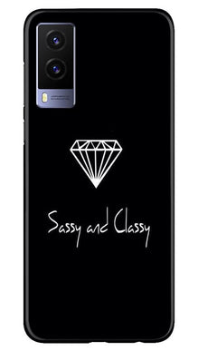 Sassy and Classy Mobile Back Case for Vivo V21e 5G (Design - 264)