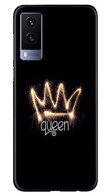 Queen Mobile Back Case for Vivo V21e 5G (Design - 270)