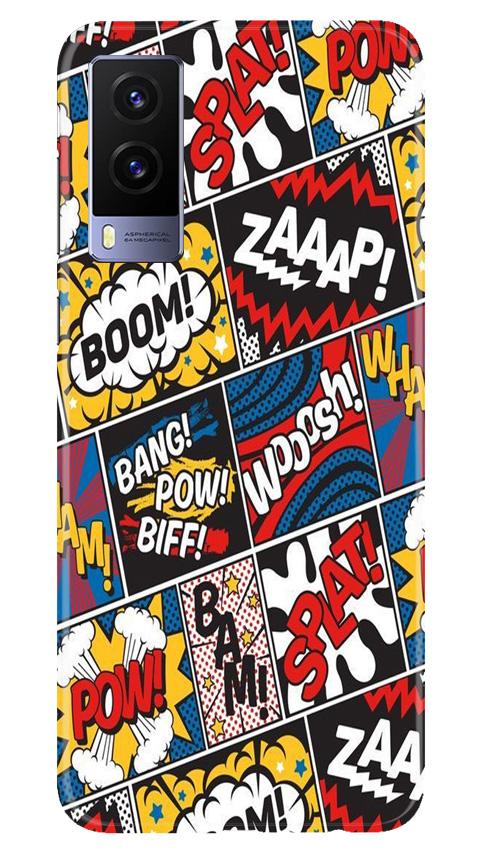 Boom Mobile Back Case for Vivo V21e 5G (Design - 302)