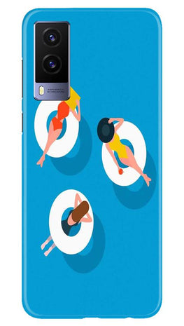 Girlish Mobile Back Case for Vivo V21e 5G (Design - 306)