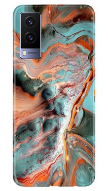 Marble Texture Mobile Back Case for Vivo V21e 5G (Design - 309)
