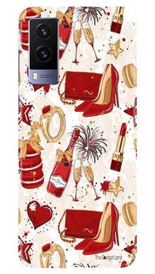 Girlish Mobile Back Case for Vivo V21e 5G (Design - 312)