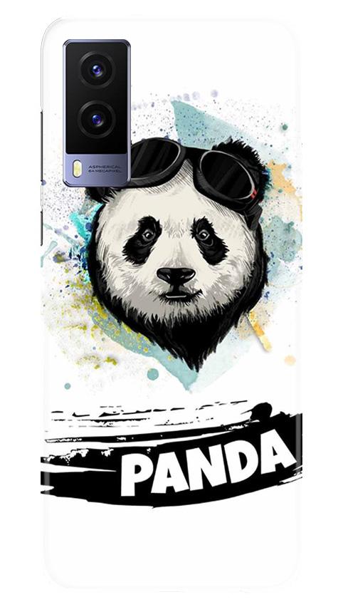 Panda Mobile Back Case for Vivo V21e 5G (Design - 319)