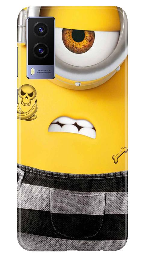 Minion Mobile Back Case for Vivo V21e 5G (Design - 324)