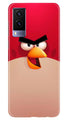 Angry Bird Red Mobile Back Case for Vivo V21e 5G (Design - 325)