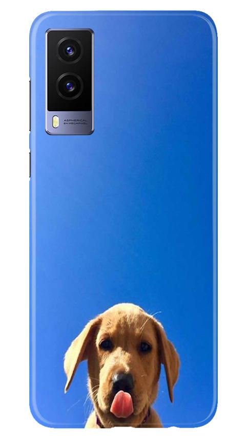 Dog Mobile Back Case for Vivo V21e 5G (Design - 332)