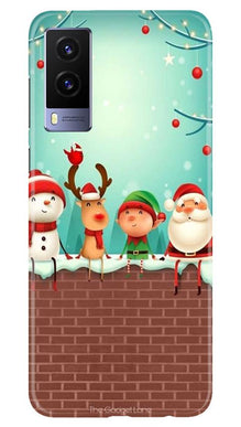 Santa Claus Mobile Back Case for Vivo V21e 5G (Design - 334)