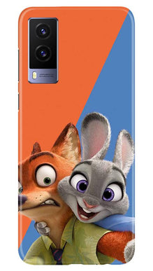 Cartoon Mobile Back Case for Vivo V21e 5G (Design - 346)