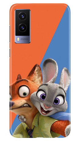 Cartoon Mobile Back Case for Vivo V21e 5G (Design - 346)