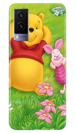 Winnie The Pooh Mobile Back Case for Vivo V21e 5G (Design - 348)