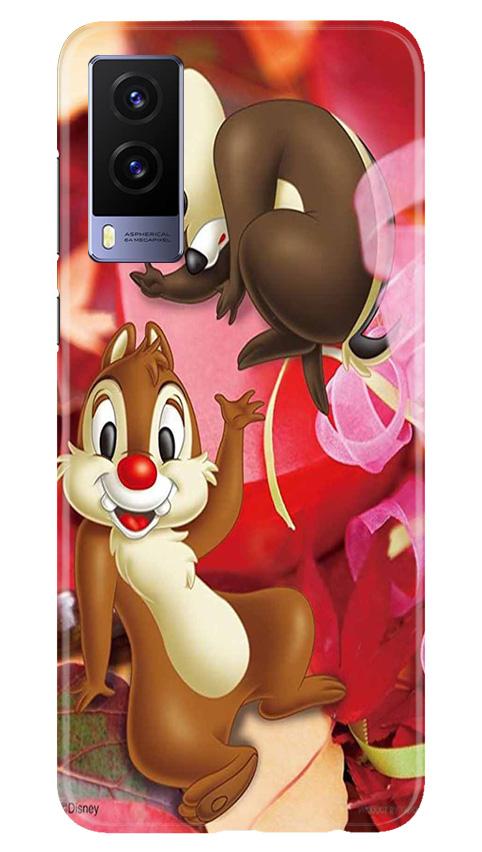 Chip n Dale Mobile Back Case for Vivo V21e 5G (Design - 349)