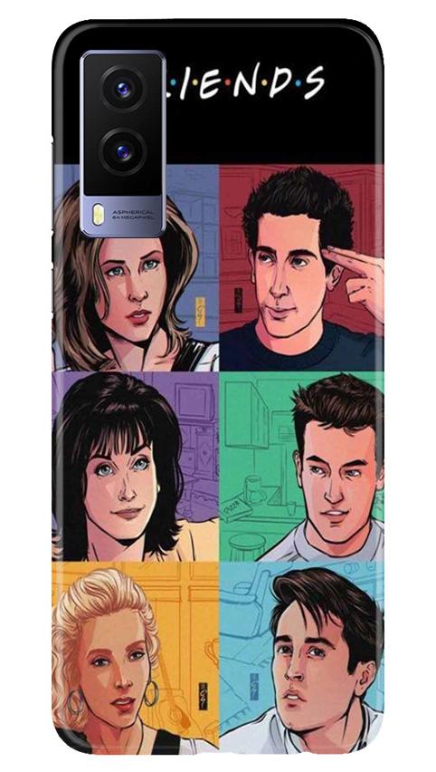 Friends Mobile Back Case for Vivo V21e 5G (Design - 357)