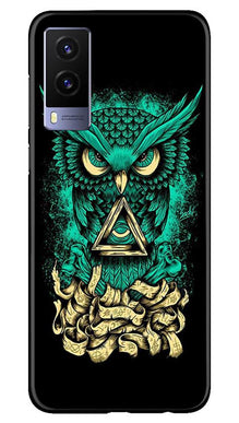 Owl Mobile Back Case for Vivo V21e 5G (Design - 358)