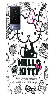 Hello Kitty Mobile Back Case for Vivo V21e 5G (Design - 361)