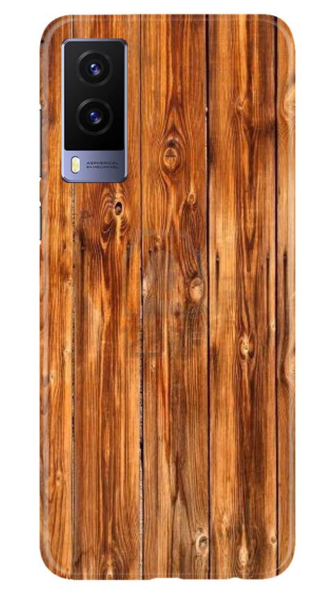 Wooden Texture Mobile Back Case for Vivo V21e 5G (Design - 376)