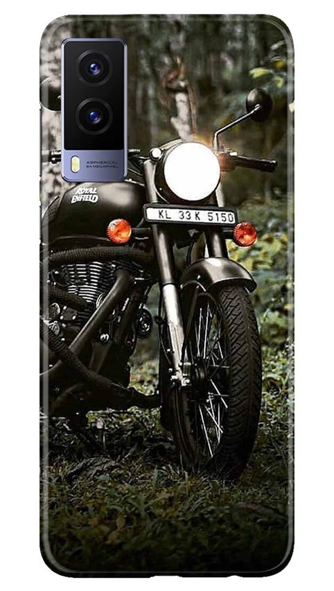Royal Enfield Mobile Back Case for Vivo V21e 5G (Design - 384)