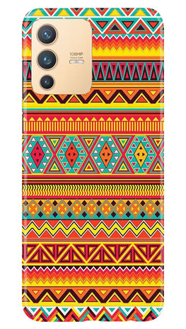 Zigzag line pattern Case for Vivo V23 Pro