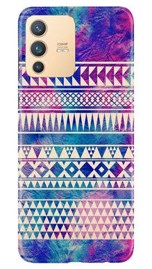 Modern Art Mobile Back Case for Vivo V23 5G (Design - 8)