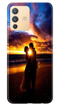 Couple Sea shore Case for Vivo V23 5G