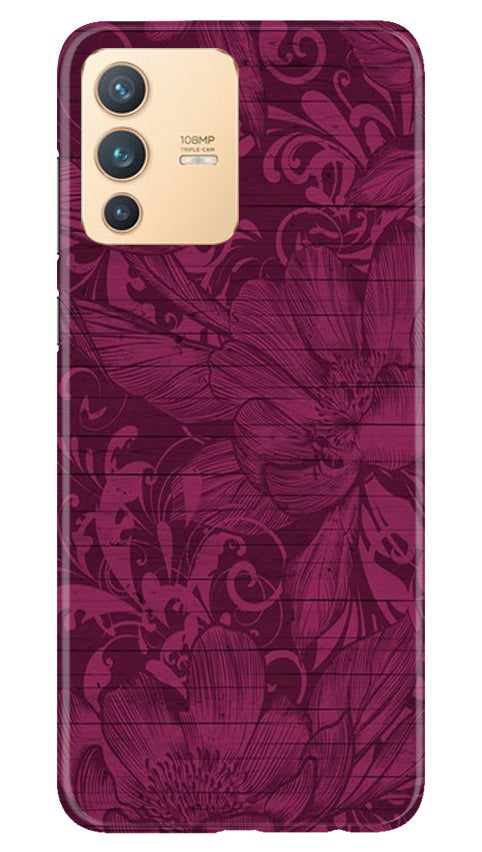 Purple Backround Case for Vivo V23 5G