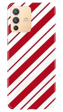 Red White Mobile Back Case for Vivo V23 5G (Design - 44)