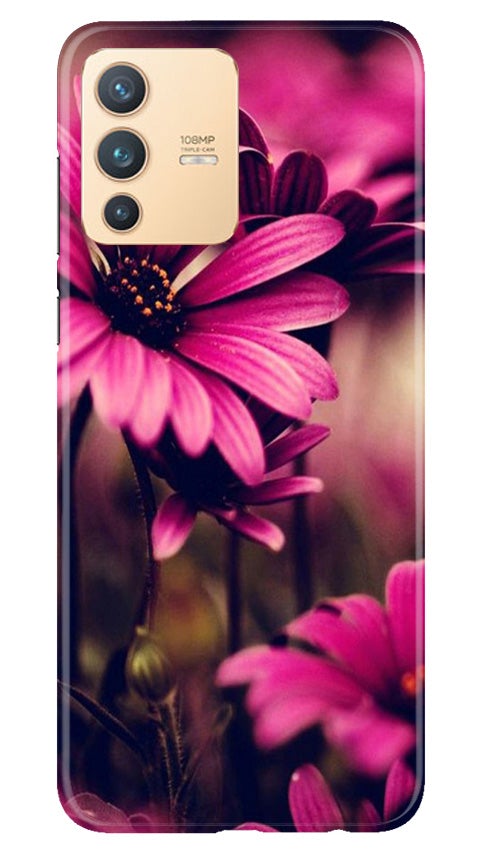 Purple Daisy Case for Vivo V23 5G