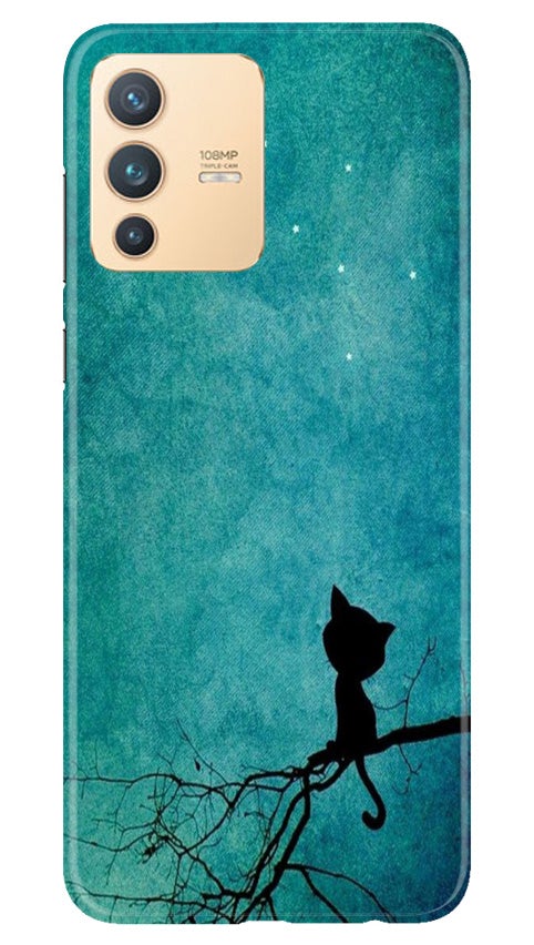 Moon cat Case for Vivo V23 5G