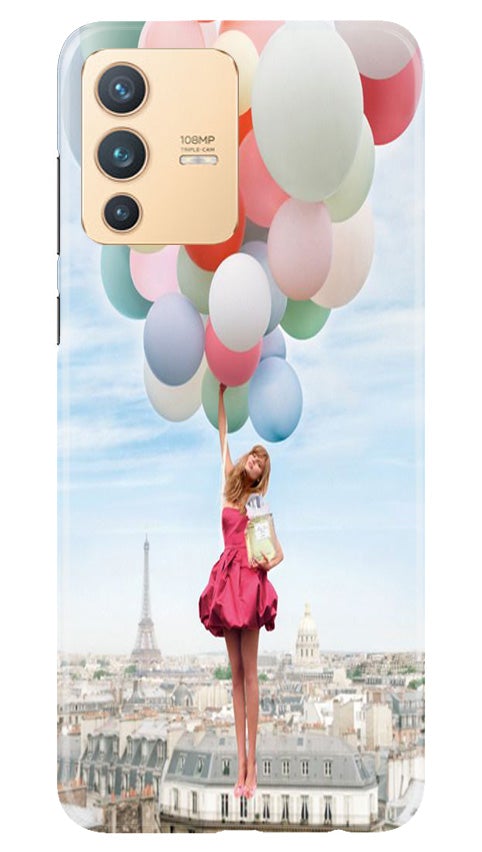 Girl with Baloon Case for Vivo V23 5G