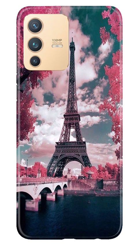 Eiffel Tower Case for Vivo V23 Pro  (Design - 101)