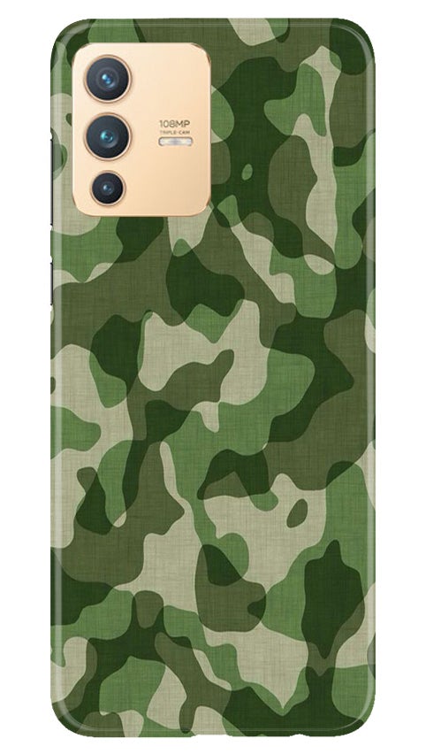 Army Camouflage Case for Vivo V23 5G  (Design - 106)