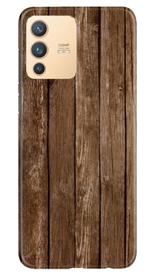 Wooden Look Mobile Back Case for Vivo V23 5G  (Design - 112)
