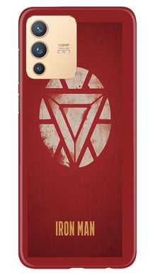 Iron Man Superhero Mobile Back Case for Vivo V23 5G  (Design - 115)