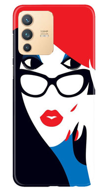 Girlish Mobile Back Case for Vivo V23 5G  (Design - 131)