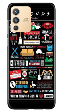Friends Mobile Back Case for Vivo V23 Pro  (Design - 145)