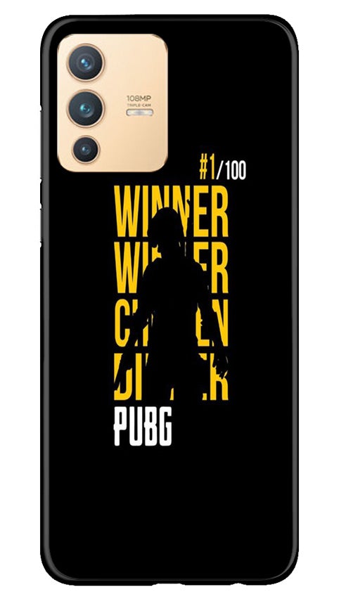 Pubg Winner Winner Case for Vivo V23 Pro  (Design - 177)