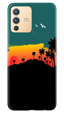 Sky Trees Mobile Back Case for Vivo V23 Pro (Design - 191)