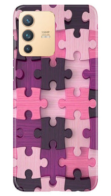 Puzzle Mobile Back Case for Vivo V23 5G (Design - 199)