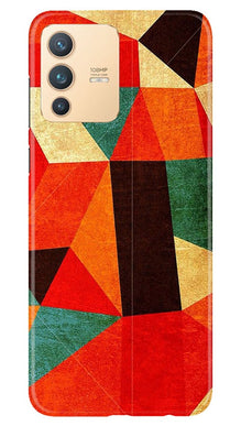 Modern Art Mobile Back Case for Vivo V23 5G (Design - 203)
