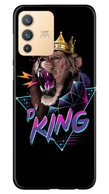 Lion King Mobile Back Case for Vivo V23 5G (Design - 219)