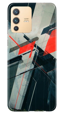 Modern Art Mobile Back Case for Vivo V23 Pro (Design - 231)