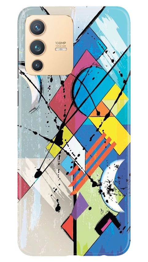 Modern Art Case for Vivo V23 5G (Design No. 235)