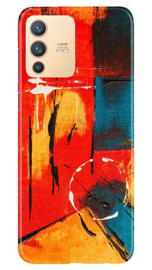 Modern Art Mobile Back Case for Vivo V23 Pro (Design - 239)