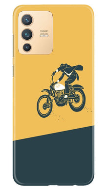 Bike Lovers Mobile Back Case for Vivo V23 5G (Design - 256)
