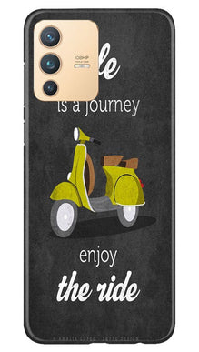 Life is a Journey Mobile Back Case for Vivo V23 5G (Design - 261)