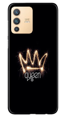 Queen Mobile Back Case for Vivo V23 5G (Design - 270)