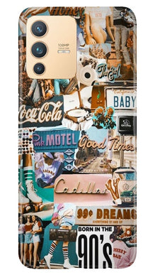 Vintage Design Mobile Back Case for Vivo V23 Pro (Design - 284)