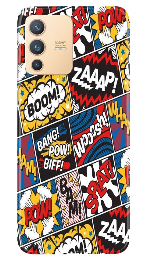 Boom Mobile Back Case for Vivo V23 Pro (Design - 302)